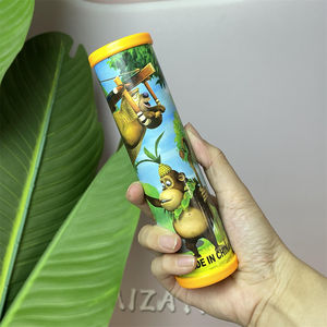 Jouet classique pour enfants, autocollant de dessin animé coloré, <span class=keywords><strong>lentille</strong></span> rotative à 360 degrés à haute transmission lumineuse, kaléidoscope en plastique - Product Image 2