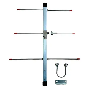 Antena de Radio HAM Portátil Desmontable de Alta Ganancia de 3 Elementos, Polarización Vertical Ajustable, Comunicación Óptima, Yagi YI-D-3' Yag - Product Image 1
