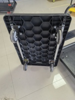 Manufacture de chariots 60*90 Chariot à main Handtruck Chariot à plate-forme pliable en plastique industriel