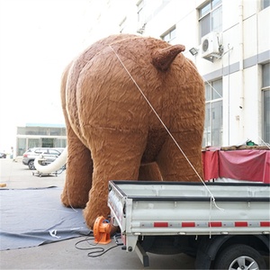 Animal inflable gigante realista, modelo de animal mammuthus, <span class=keywords><strong>elefante</strong></span>, color blanco - Product Image 4