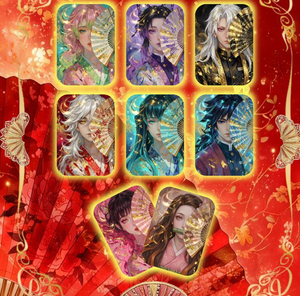 DIPINGXIAN VOL.2 Collection Demon <span class=keywords><strong>Slayer</strong></span> Cartes Métalliques Anime Japonais Tanjirou Kamado Nezuko Cartes à Jouer Métalliques Jouets Cadeaux - Product Image 3