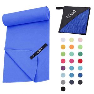 Serviette turque en microfibre personnalisée pour le sport, la main et le visage - Product Image 1