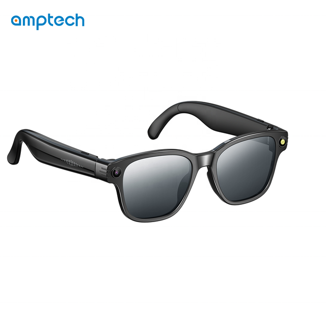 2026 Newest Business Smart Eyewear With Audio Call Real-time Ipx4 Waterproof Touch Control Microphone Type-c Charging Ai Glasses