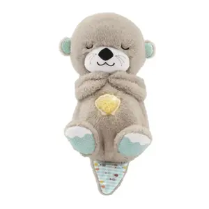 Multi Colors Soothe 'n Snuggle Otter Baby Toy Sleeping Otter Plush Toy For Kids