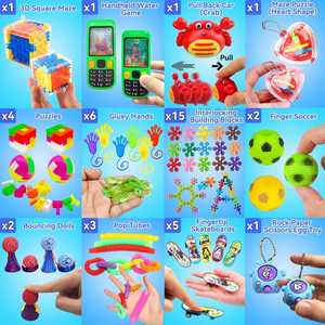 Spinner de Ganchillo con Logotipo Personalizado, Juego de 125 Piezas de Alta Calidad, Juguetes Antiestrés de Silicona para Niños y Adultos con TDAH - Product Image 5