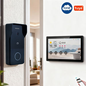 <span class=keywords><strong>Sonnette</strong></span> vidéo IP intelligente Hiwink 2K pour villa, en aluminium, étanche IP65 avec 7 écrans d'affichage - Product Image 1