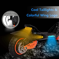 Scooter Eléctrico Plegable de Alta Potencia de 1600 W para Adultos, Alcance de 34 Millas, Velocidad de 55 KM/H, 48 V, 21 Ah