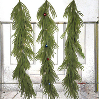 Décoration suspendue en vrac pour mariage : feuilles de saule et lianes d'eucalyptus artificielles en plastique vert, ornements floraux personnalisés