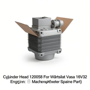 Cabeza de Cilindro 120058 para Motor Wrtsil Vasa 16V32, Pieza de Repuesto - Product Image 1