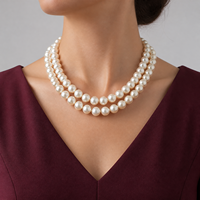 Chaîne de perles d'eau douce blanches en vrac, 11-12 mm, forme de pomme de terre naturelle Odin, pour collier fait main, bracelet, bricolage