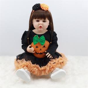 Poupées bébé garçon 22 pouces, corps complet en Silicone, super cadeau d'anniversaire <span class=keywords><strong>qui</strong></span> <span class=keywords><strong>ressemble</strong></span> à de vrais bébés - Product Image 3