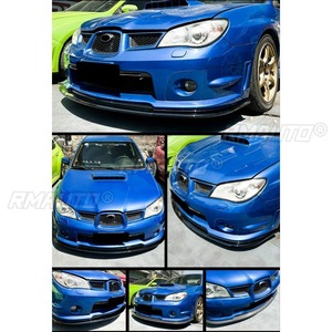 Pour Subaru Impreza WRX STI 2006-2007 : Kit Carrosserie Complet (Lame de Pare-chocs Avant, Splitter, Diffuseur, Protection de Pare-chocs, Accessoires) - Product Image 4