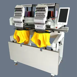 double-end multifunctional embroidery machine for garment embroidery, computerized embroidery machine