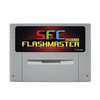 Cartucho Flash 3000 en 1 OS V12 SNES/SFC con Carcasa de Plástico para Super Nintendo