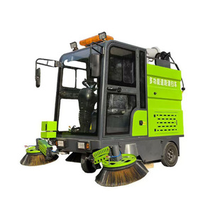 Shandong Changhong Road <b>Sweeper</b> <b>Electric</b> Full Enclosed Multi Brush High Pressure Cleaning Vehicle - Product Image 2