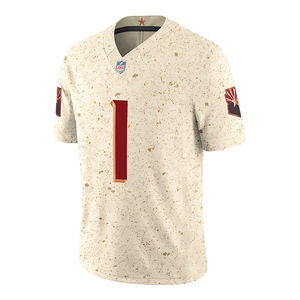 2025 American Football Rivalries Personalisierte Trikots für Herren und Damen Kurzarm Jugenduniformen Sportbekleidung mit aufgenähten und gestickten Logos - Product Image 2