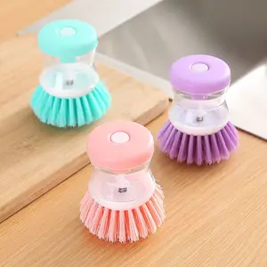 2021 Cleaning Tools Accessories Brush Pot Dishwashing Artifact Household Kitchen Clean Brush Gadgets OPP Customized 20 Pieces