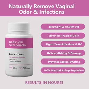 Previne infecções fúngicas ácido bórico <span class=keywords><strong>vaginal</strong></span> - Product Image 6