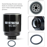 6,7L Cummins Diesel Papierfilterkassetten-Kraftstoffwasserabscheider-Kit 68197867AA 68157291AA für Ram 2500 3500 4500 5500