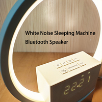 Despertador Multifuncional con Luz de Amanecer, Sonido Blanco, Sonidos de la Naturaleza, Altavoz con Bluetooth, Lámpara LED y Alarma