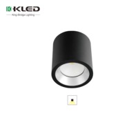 Applique murale LED ronde en aluminium étanche pour intérieur/extérieur avec diffuseur en verre trempé, garantie 5 ans, dimmable, pour usage en jardin
