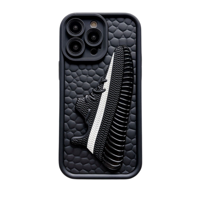 2026 New Cartoon 3D Sneaker Sports Design Silicone Shockproof Hot Stamped for Phone Case for iPhone 11 12 13 14 15 16 17 ProMax