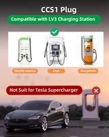 EV-Ladeadapter CCS1 zu Nacs Amerikanischer Standard DC-Adapter Stecker für Tesla Model 3/Y/S/X
