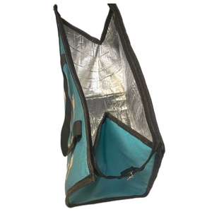 Sac isotherme durable en tissu Oxford rayé, sac isotherme pour le petit-déjeuner, le déjeuner, le pique-nique, les voyages, sac isotherme pour aliments frais, boîte à bento - Product Image 4