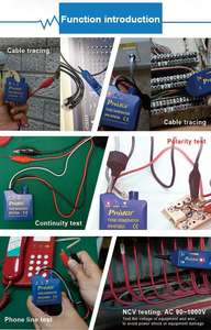 ชุดหัววัดและโทน3PK-NT023N Pro'skit สำหรับค้นหาสายการตรวจจับ<span class=keywords><strong>สาย</strong></span><span class=keywords><strong>โทรศัพท์</strong></span>ลัดวงจรตัดการเชื่อมต่อการทดสอบ - Product Image 3