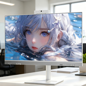 Personalización OEM/ODM, PC Todo en Uno Plateado de 23.8 Pulgadas con Cámara Integrada, Pantalla IPS 4K para Uso en Oficinas y Negocios - Product Image 1