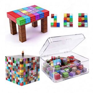 TOYSRUNNER Princess Castle Magnetic Cube <b>Building</b> Set STEM Educational Sensory Plastic Construction Learning <b>Blocks</b> Creative - Product Image 6