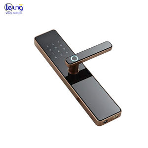 नए पैटर्न स्मार्ट दरवाजा ताला बॉयोमीट्रिक फिंगरप्रिंट कार्ड पासवर्ड Tuya वाईफ़ाई TTLock एप्लिकेशन डिजिटल ताला के लिए घर - Product Image 3