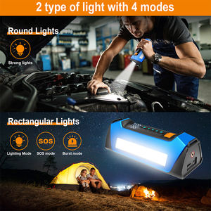 8000A 6000a 150 Psi voiture cavalier Super condensateur batterie de secours batterie externe 12v Booster compresseur saut démarreur avec pompe à Air - Product Image 6