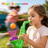 Jeu de pipe à boule flottante magique classique EPT, jouet éducatif scientifique basé sur le principe de Bernoulli pour les enfants, cadeaux pour les fêtes