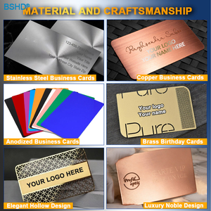 Tùy chỉnh 86*54 Mét 3.4in kim loại thẻ tín dụng sang trọng Kích thước thẻ VIP thành viên kim loại thẻ kinh doanh với Laser khắc logo - Product Image 6