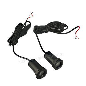 12-36V logo personnalisé LED porte de voiture lampe de bienvenue lumière fantôme ombre projecteur pour VW 2018 2019 <span class=keywords><strong>2000</strong></span> toutes les voitures - Product Image 3