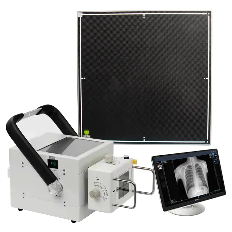 Medsinglong MSLCV17 17 x 17 Wireless Dr X Ray Digital Cassette Flat Panel Detector with App For Radiology Room