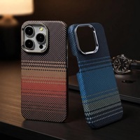 Étui de téléphone magnétique en fibre d'aramide 1500D/600D, ultra fin, compatible avec la charge sans fil, antichoc pour iPhone 18 17 16 Pro Max