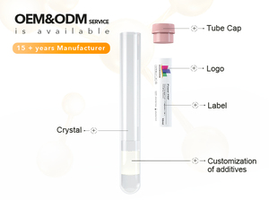 <span class=keywords><strong>Manson</strong></span> 10Ml Medische <span class=keywords><strong>Prp</strong></span> Activator Buis Vacuüm Bloedafname Reageerbuis - Product Image 4