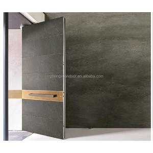 <span class=keywords><strong>Porte</strong></span> <span class=keywords><strong>d</strong></span>'<span class=keywords><strong>entrée</strong></span> pivotante moderne en aluminium anti-effraction, exportée au Canada, <span class=keywords><strong>sans</strong></span> <span class=keywords><strong>d</strong></span>éformation ni fissuration, pour villa, salon - Product Image 5