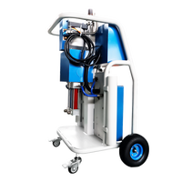 Machine de pulvérisation pneumatique A25 pour polyurée avec accessoires complets pour projets de pulvérisation et de coulage industriels