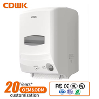Dispenser Tisu Dinding CDWK Kapasitas Besar Pemotong Otomatis dengan Kunci Pengaman CD-8688