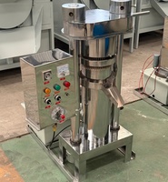 Presse hydraulique commerciale pour l'extraction à froid d'huile d'olive, d'avocat, de sésame et de beurre de cacao