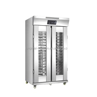 Armoire de Fermentation Commerciale Automatique à Pulvérisation pour Pâte à Pain, Armoire de Fermentation Intelligente 16/18 Plateaux avec Humidificateur