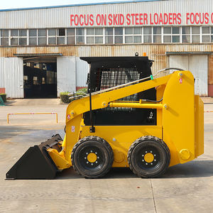 कारखाने की कीमत 0.6 टन 0.8 टन 1 टन 1.5 फ्रंट एंड छोटे डीजल टेलीस्कोपिक स्किड स्टीड लोडर - Product Image 6