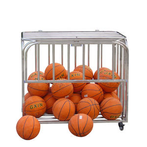 Chariot <span class=keywords><strong>de</strong></span> rangement <span class=keywords><strong>de</strong></span> ballon <span class=keywords><strong>de</strong></span> Football <span class=keywords><strong>de</strong></span> volley-Ball pliant <span class=keywords><strong>de</strong></span> compétition avec roues - Product Image 2