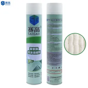 SAIGAO Wholesale 750ml Purpose Polyurethane Foam Spray PU Foam Spray Adhesive Factory