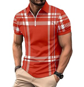 เสื้อเชิ้ตผู้ชายสไตล์ลำลองสำหรับธุรกิจ ผ้าถัก ระบายอากาศดี ไม่ต้องรีด เนื้อผ้านุ่ม ใส่ทำงานได้ เหมาะสำหรับกอล์ฟ เทนนิส แขนสั้น - Product Image 6
