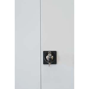 Armadio a cerniera regolabile con 4 bordi arrotondati 4 armadietti - Product Image 1