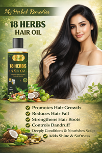 Aceite Capilar de 18 Hierbas para un Crecimiento Rápido del Cabello y Control de la Caída del Cabello con Ingredientes Naturales Ayurvédicos para el Cuidado del Cuero Cabelludo de Hombres y Mujeres - Product Image 4
